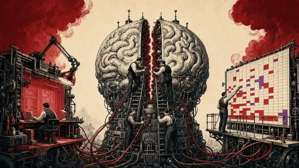 Ingenieros dividen un gran cerebro mecánico en dos máquinas especializadas para programar y trabajar con hojas de cálculo